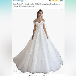 Wedding dress only worn once